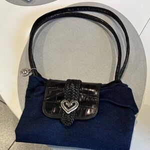 Elegant Black and Navy Women's Bag